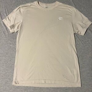Nike Men's Short Sleeve Tee in Cream